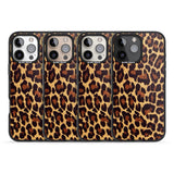 iPhone 16 Pro Max Gold Leopard Print Black Impact Phone Case