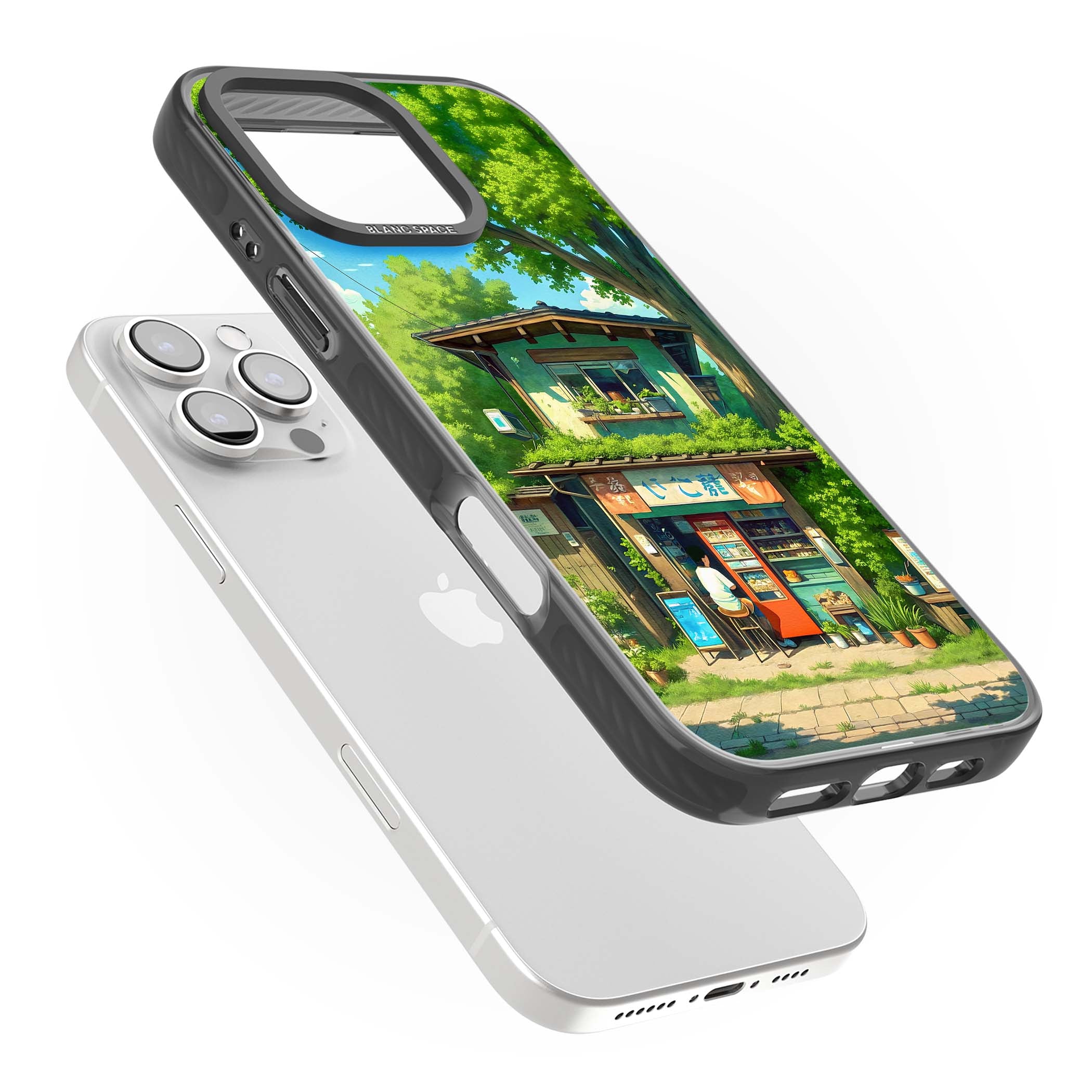 Countryside Kiosk for her iPhone case | Black Impact Magsafe case for iPhone 16 Pro, iPhone 16 Pro Max