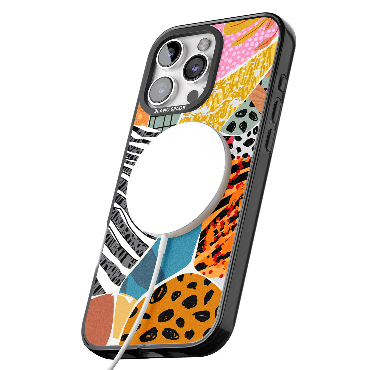 iPhone 16 Pro Max Print Passion Black Impact Phone Case