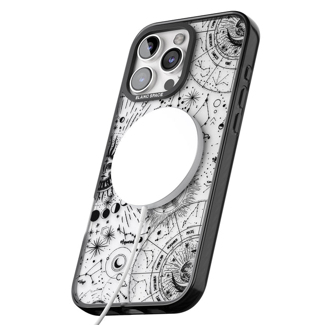 iPhone 16 Pro Max Suns & Constellations Astrological Black Impact Phone Case