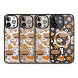 Pumpkin Pie & Autumn Treats Black Impact Magsafe Phone Case for iPhone 16 Pro, iPhone 16 Pro Max