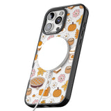 Pumpkin Pie & Autumn Treats Black Impact Magsafe Phone Case for iPhone 16 Pro, iPhone 16 Pro Max