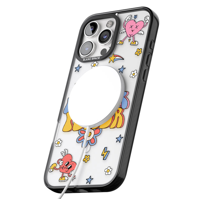 iPhone 16 Flower Power Clear Impact Phone Case