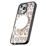 iPhone 16 Groovy Love Clear Impact Phone Case