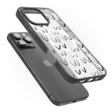 iPhone 16 Pro Max Free the boob (Black) Black Impact Phone Case