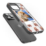 iPhone 16 Pro Max Personalised Cocker Spaniel - Dog Photo Black Impact Phone Case