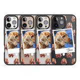 iPhone 16 Pro Max Personalised Cocker Spaniel - Dog Photo Black Impact Phone Case