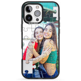 iPhone 16 Pro Max Personalised Jigsaw Puzzle Photo Black Impact Phone Case