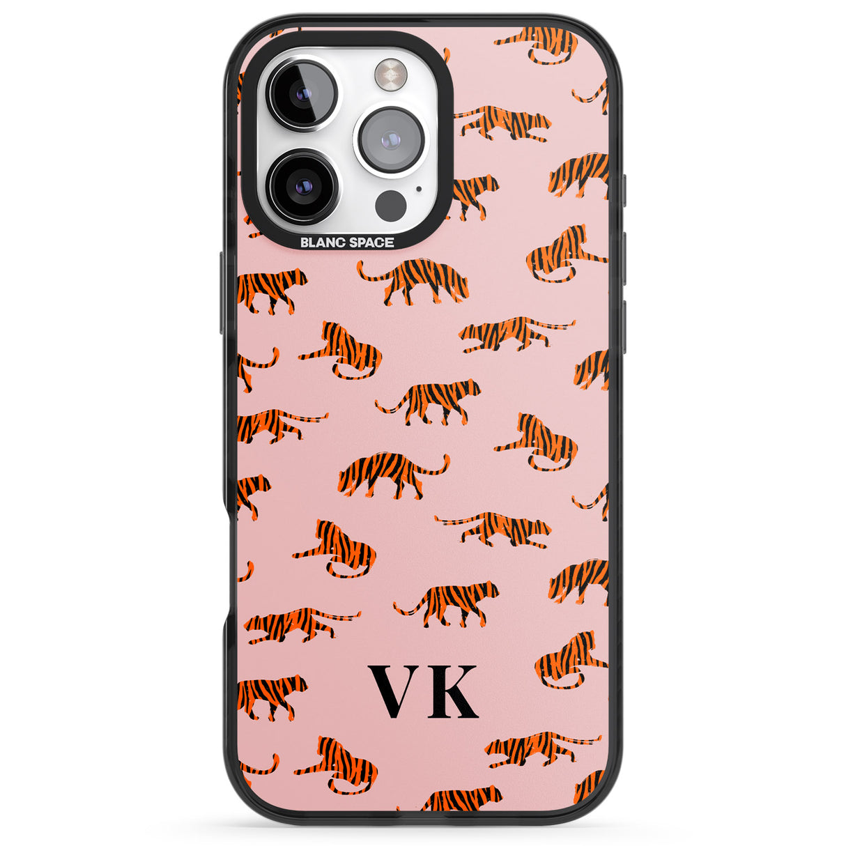 Personalised Safari Tiger Pattern on Pink