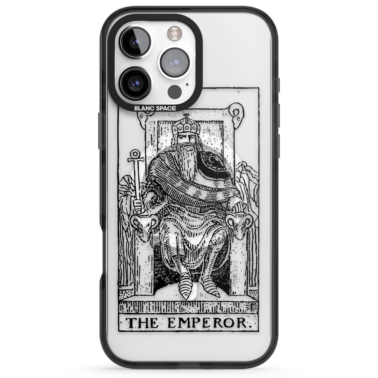 Personalised The Emperor Tarot Card - Transparent