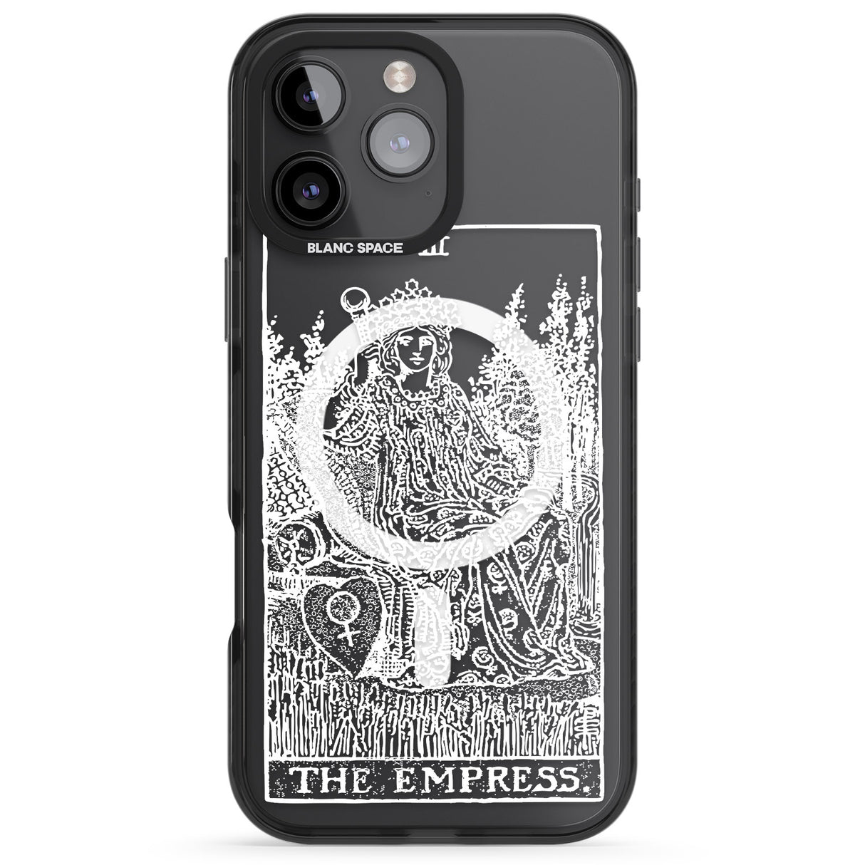 Personalised The Empress Tarot Card - White Transparent