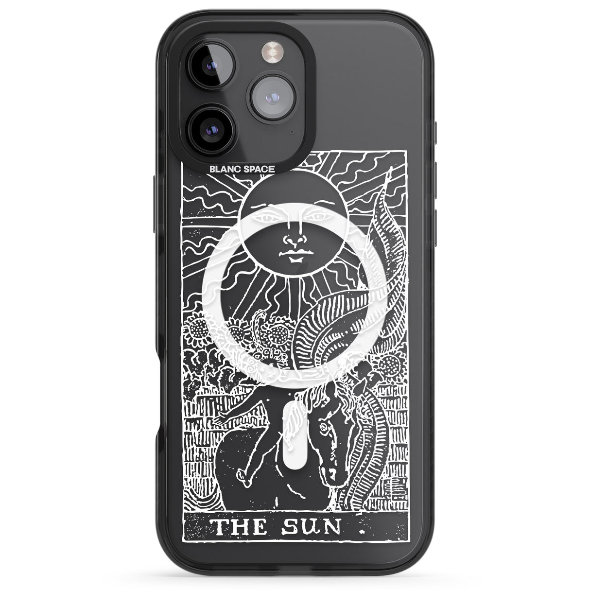 Personalised The Sun Tarot Card - White Transparent