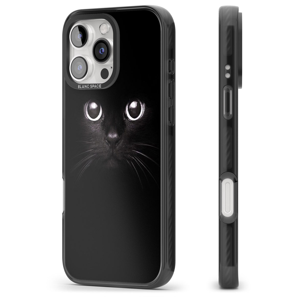 iPhone 16 Pro Max Black Cat Black Impact Phone Case