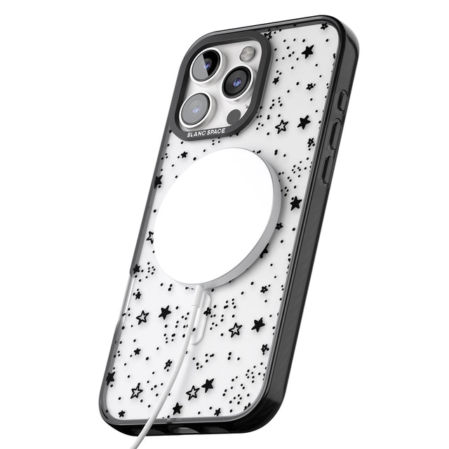 iPhone 16 Pro Max Mixed Stars Black Impact Phone Case