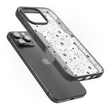 iPhone 16 Pro Max Star Outlines Black Impact Phone Case