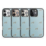 iPhone 16 Pro Max Dalmation Dog Pattern Black Impact Phone Case