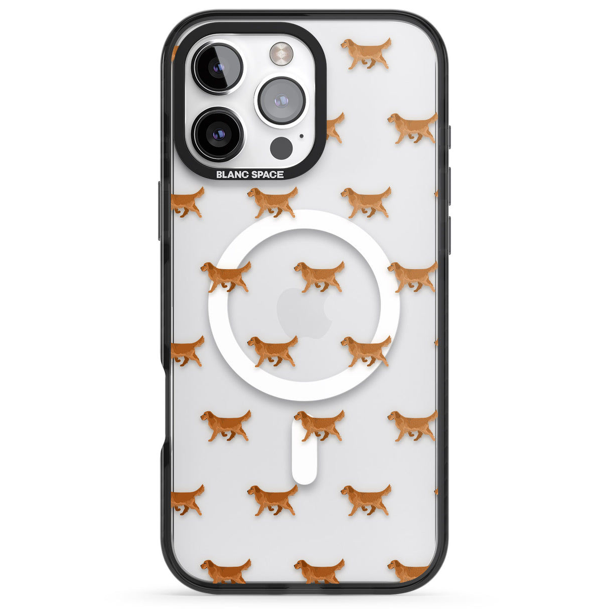 Golden Retriever Dog Pattern Clear