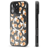 iPhone 16 Pro Max Rough Collie Watercolour Dog Pattern Black Impact Phone Case