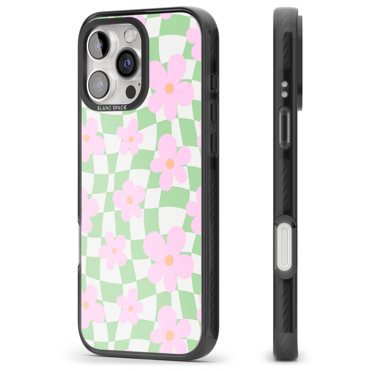 iPhone 16 Pro Max Spring Picnic Black Impact Phone Case