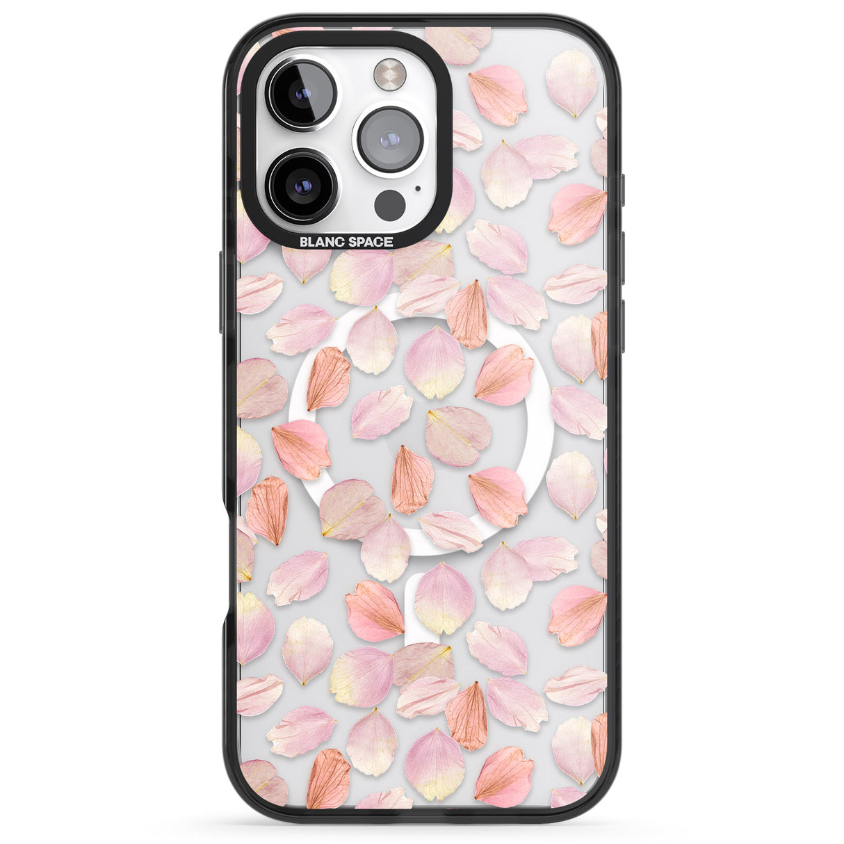 Pink Petals Transparent Design