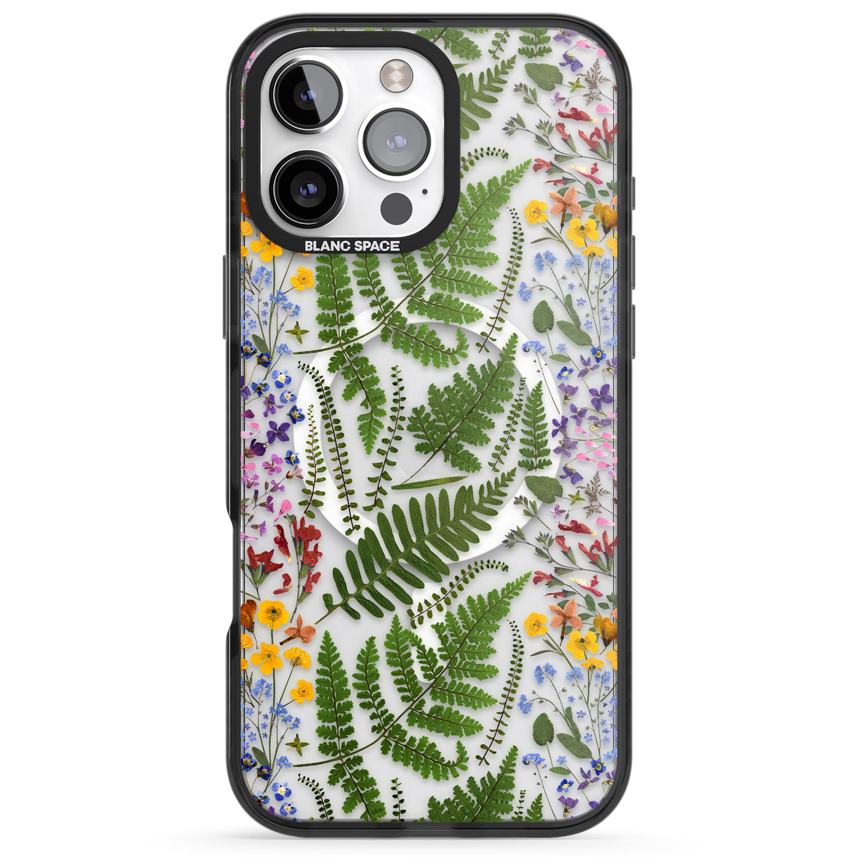 Busy Floral and Fern Design