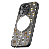 iPhone 16 Pro Max Coffee Cup Pattern Black Impact Phone Case