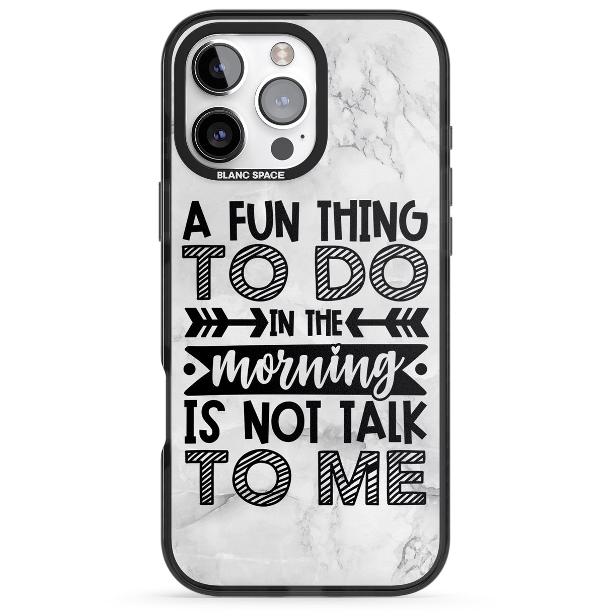 iPhone 16 Pro Max A Fun thing to do Black Impact Phone Case