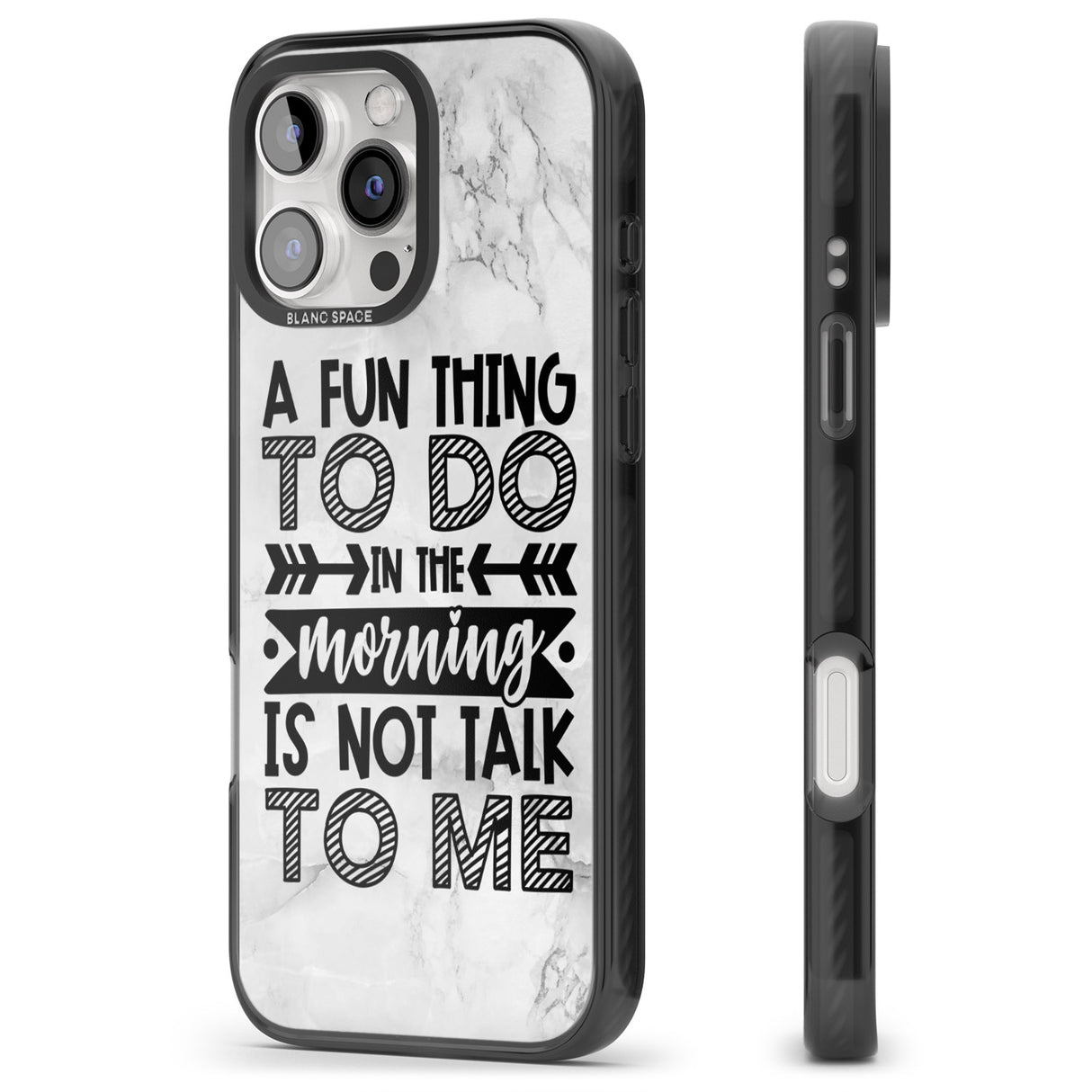 iPhone 16 Pro Max A Fun thing to do Black Impact Phone Case