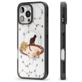 iPhone 16 Pro Max Feline Phenomenon Black Impact Phone Case