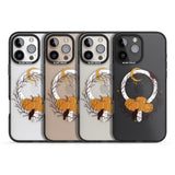 iPhone 16 Pro Max Pumpkin Patch Black Impact Phone Case