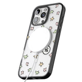 iPhone 16 Pro Max Heartstopper Leaves Pattern Black Impact Phone Case