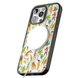 iPhone 16 Pro Max Tropical Summer Black Impact Phone Case