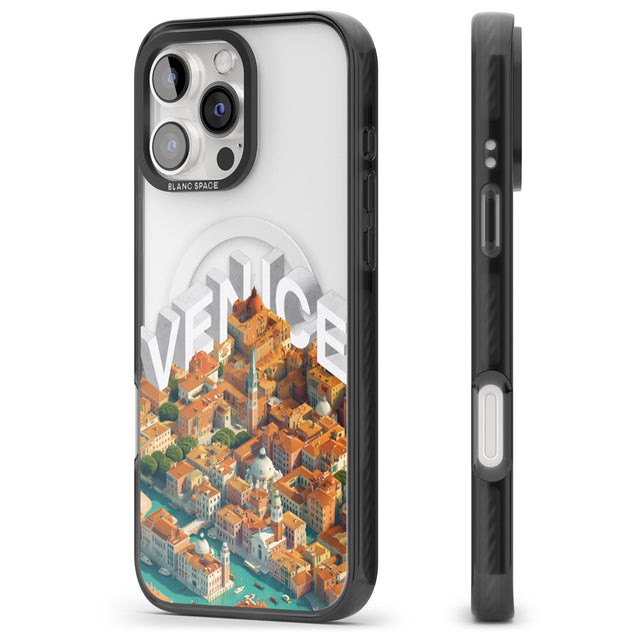 iPhone 16 Pro Max Venice Black Impact Phone Case + Magsafe