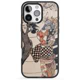 iPhone 16 Pro Max Vintage Japan Black Impact Phone Case