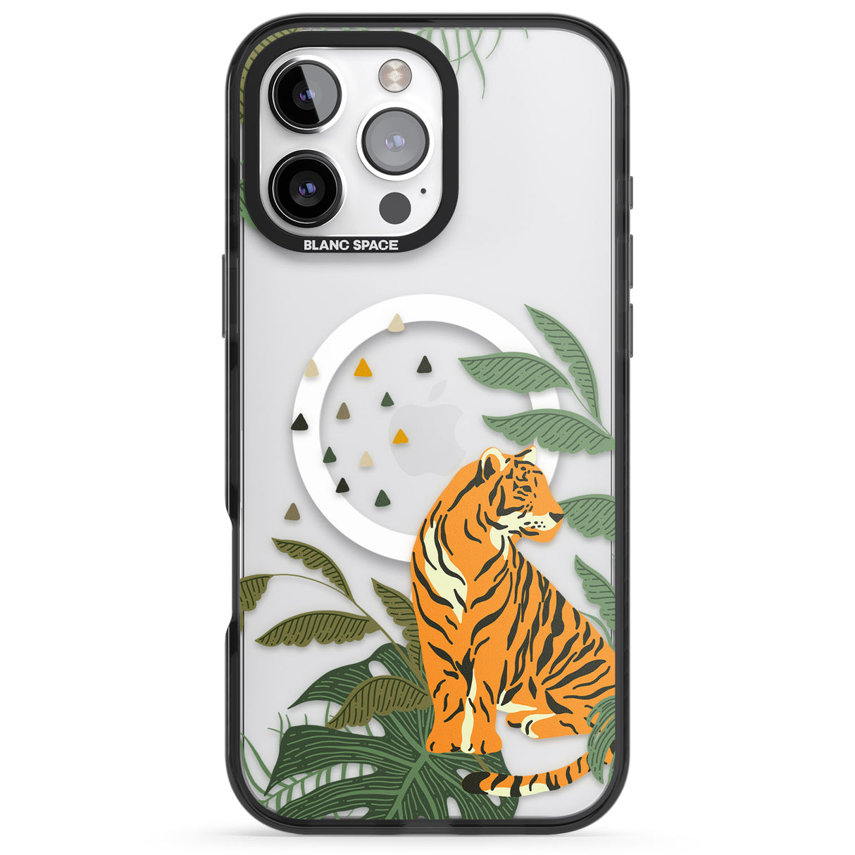 Large Tiger Clear Jungle Cat Pattern