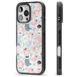 iPhone 16 Pro Max Under The Sea Mermaids (Clear) Black Impact Phone Case