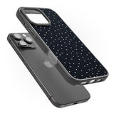 iPhone 16 Pro Max Confetti (Black) Black Impact Phone Case