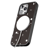 iPhone 16 Pro Max Funky Moons & Stars Black Impact Phone Case