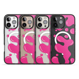 iPhone 16 Pro Max Pink Lava Lamp Black Impact Phone Case