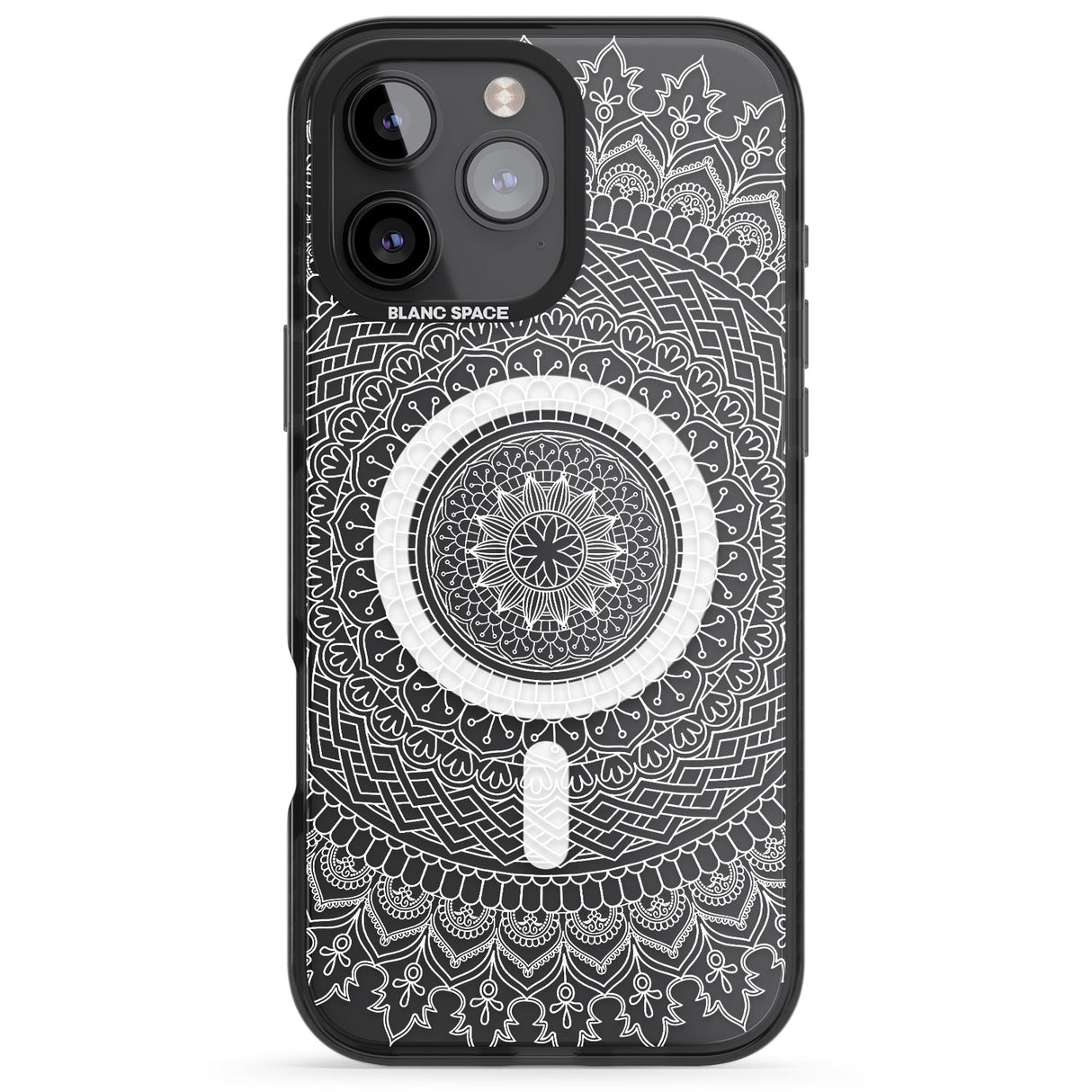 Large White Mandala Design