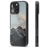 iPhone 16 Pro Max Mountain Range Photograph Black Impact Phone Case