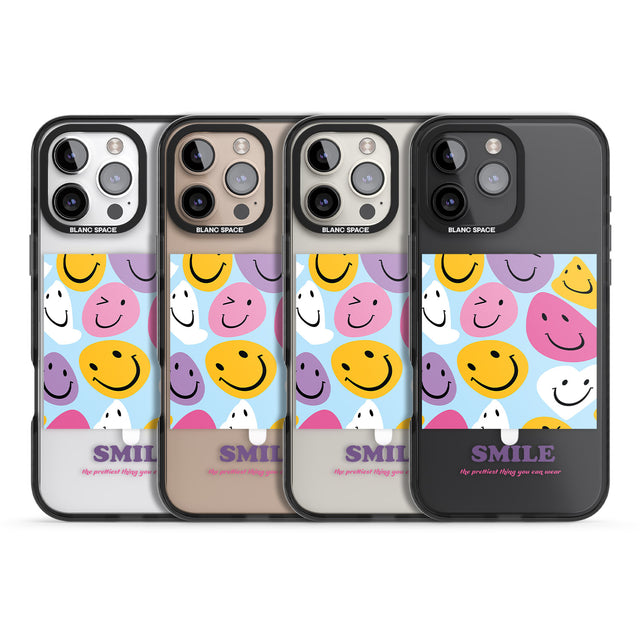 iPhone 16 Pro Max A Smile Black Impact Phone Case