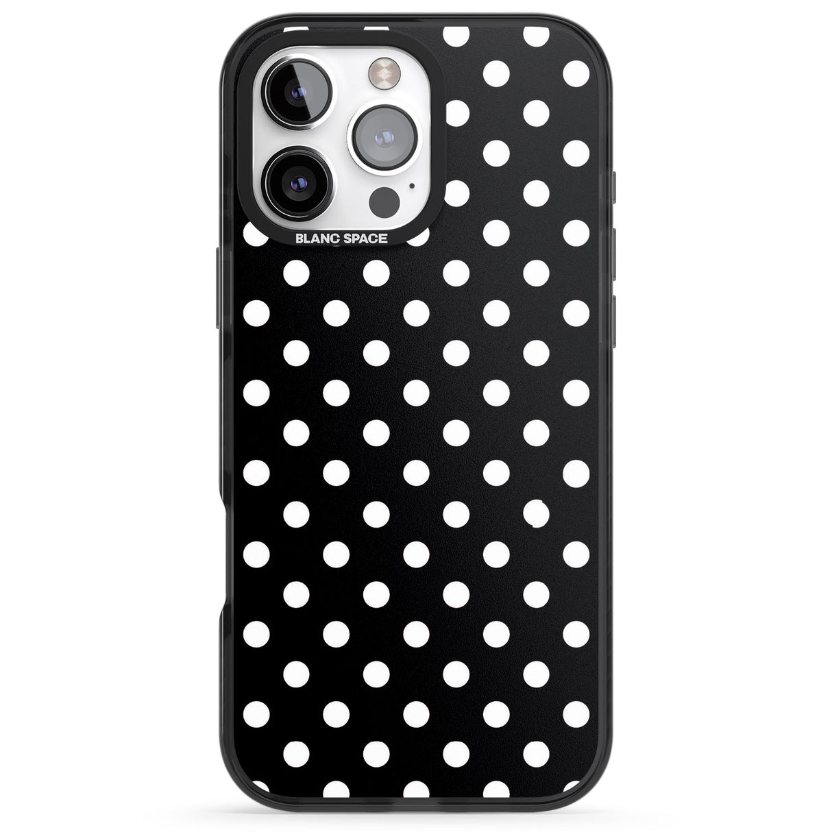 Designer Chic Black Polka Dot