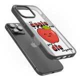 iPhone 16 An Apple a Day Clear Impact Phone Case