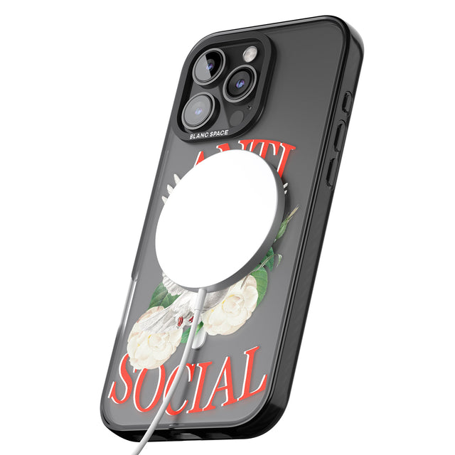 iPhone 16 Anti-Social Clear Impact Phone Case