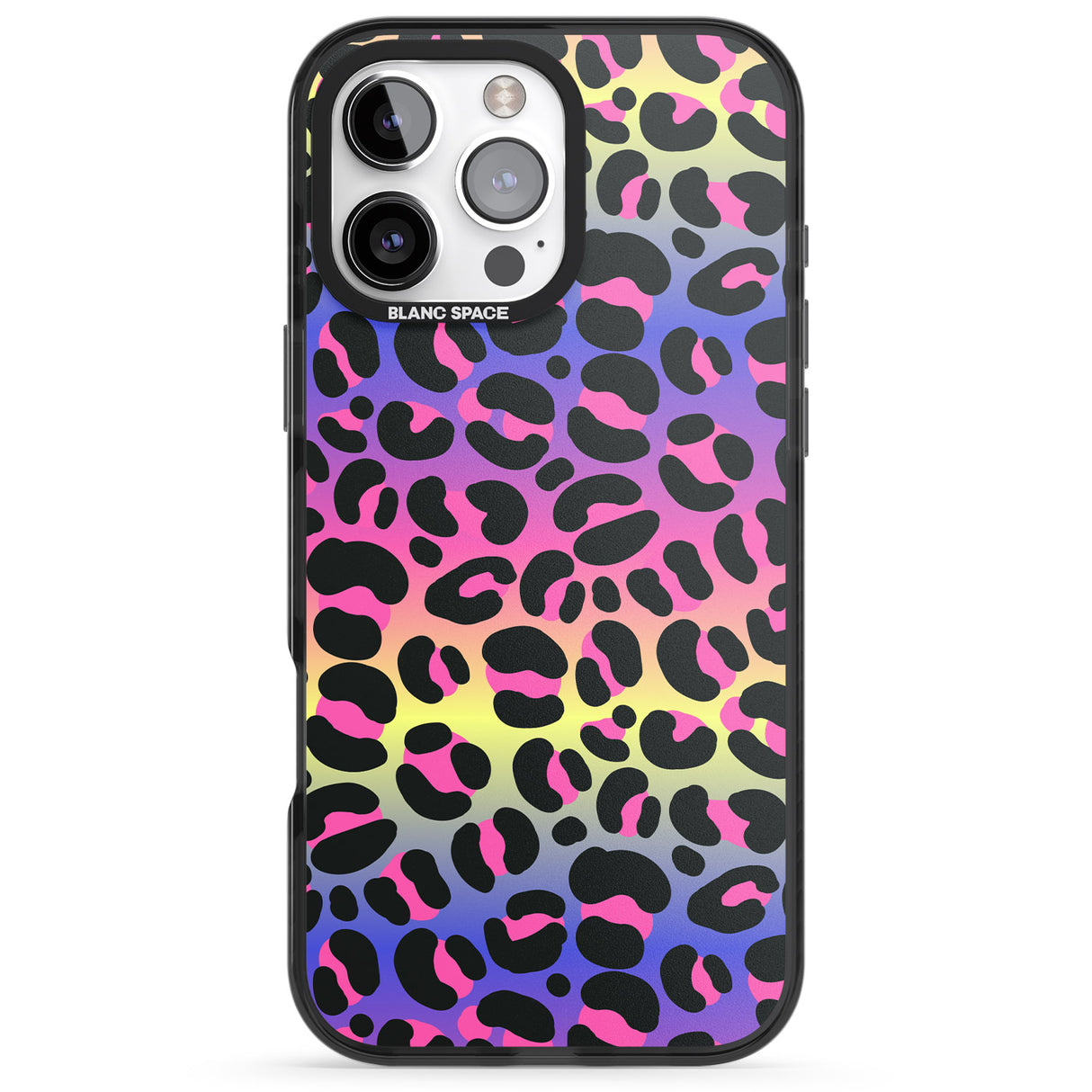 Rainbow Gradient Leopard Print