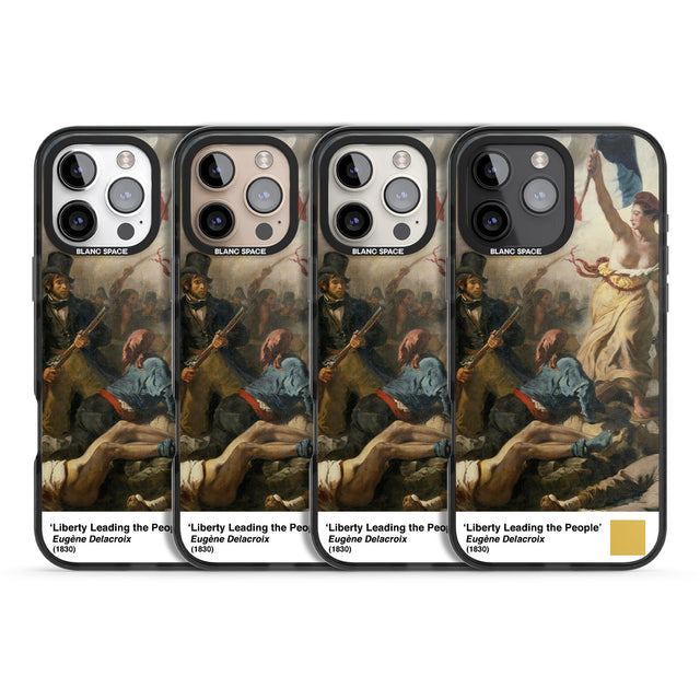 iPhone 16 Pro Max Liberty Leading the People Black Impact Phone Case