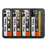 iPhone 16 Pro Max Retro Mix Tape Black Impact Phone Case