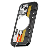 iPhone 16 Pro Max Retro Mix Tape Black Impact Phone Case