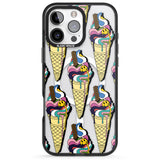 iPhone 16 Pro Max Trip & Drip Ice Cream Black Impact Phone Case